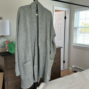 Marked grey long cardigan